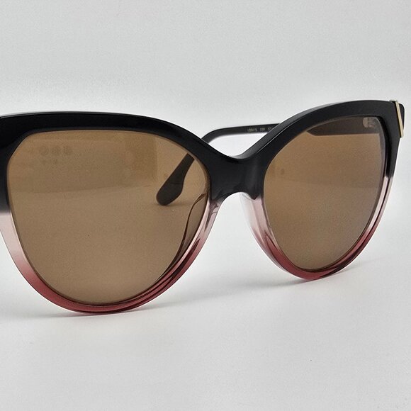 Victoria Beckham VB641S 039 Grey Rose Frame Polarized Brown Lens Sunglasses 57mm main image 8